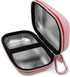 CASEMATIX Pink Compact Insulated Asthma Inhaler Travel Bag Case Compatible with Chamber Inhaler Spacer, Masks and More - Does Not Fit Spacers Long...