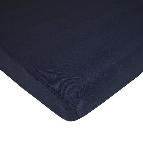 American Baby Company Supreme 100% Natural Cotton Fitted Crib Sheet 52" x 28", Enhanced Thickness for Soft, Breathable & Hypoallergenic Jersey Com...