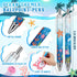 36 Pcs Cute Animal Sticky Notes Sea Animal Ballpoint Pens Under The Sea Party Favors Gift, 24 Mini Fun Pads Self Stick 12 Ocean Pens for Office Sc...