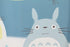 Studio Ghibli Totoro Noren Curtain Tapestry Winter Sky and Crescent Moon...