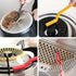 6 Pcs Cleaning Tool Set, Crevice Cleaning Brush, Hard Bristle Crevice Cleaning Brush with Bendable Brush Household Cleaning Tool, Stainless Steel ...