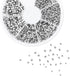 Mandala Crafts Crimp Beads for Jewelry Making – Bead Stopper Crimping Beads for Jewelry Making and Beading - Bead Crimping Kit 3000 PCs Silver 1.5...