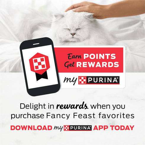 Purina Fancy Feast Appetizers Lickable Grain Free Cat Food Topper White Meat Chicken and Shredded Beef Appetizer - (Pack of 10) 1.1 oz. Trays...