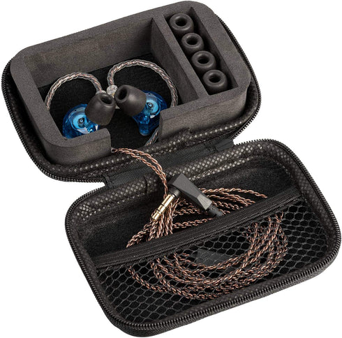 in Ear Monitor Case for IEM, in Ear Monitors, in Ears, Headphones, Earphones, Earbuds. Suitable for KZ ZS10/ZS10 Pro/ZSN/ZST/ZEX/AS10/AS16,YINYOO ...