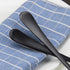 Serving Spoons x 3, Slotted Spoons x 3, AOOSY 8.7 inches Matte Black Utility Advanced Performance Skimmer Perforated, 8 3/4" Stainless Steel Black...