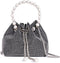 Desy & Feeci Bling Rhinestone Purse for Women, Glitter Clutch Handbag Bucket Evening Bag for Girls Wedding Party...