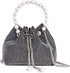 Desy & Feeci Bling Rhinestone Purse for Women, Glitter Clutch Handbag Bucket Evening Bag for Girls Wedding Party...