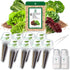 Lettuce Seed Pod Kit for AeroGarden, Included Romaine/Bibb and Boston Lettuce/Red and Green Leaf/Butter Head/Buttercrunch, Plant Food and Accessor...