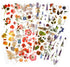 Rub On Transfer Sticker Scrapbook Stickers Flower Stickers Decoration Sticker Planner Stickers Plant Stickers for Scrapbooking Diary Album Journal...