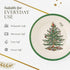 Spode 7.25" Salad Plate - Christmas Tree Design | Stoneware - Dishwasher, Microwave, Freezer Safe | Holiday Dinnerware Décor - Gifting Ideas, Gath...