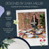 Portmeirion Sara Miller Parrot Melamine Dinner Plates, Set of 4 - Bold Parrot Motif with Tropical Accents - 11" BPA-Free Decorative Plates for Gat...