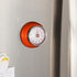 Zassenhaus Magnetic Retro Kitchen Timer, Classic Mechanical Cooking Timer (Orange), 2.75-Inch...