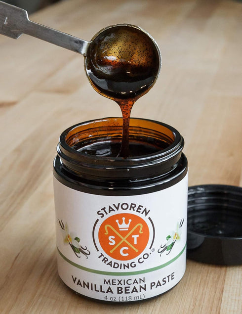 Mexican Vanilla Bean Paste - 4oz. - Baking, Cooking, and Desserts by Stavoren Trading Co....