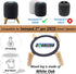 Real Wood Stand for Homepod 2nd gen (2023 Released), Sturdy Wooden Holder with Metal Frame,Safe Stable Mount Protect Home pod 2nd Speaker for Soun...