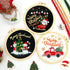 3 Sets Christmas Embroidery Starter Kit with Pattern for Beginners, Embroidery Kits with Christmas Pattern, Cross Stitch Set with Plastic Embroide...