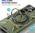 for Samsung Galaxy S23 Ultra Case Compatible with MagSafe Galaxy S23Ultra Case Magnetic,with Screen Protector S23 Ultra Case with Stand Ring Milit...