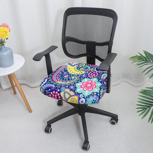 FORCHEER Office Chair Seat Covers, Stretch Desk Chair Seat Cover (Paisley)...