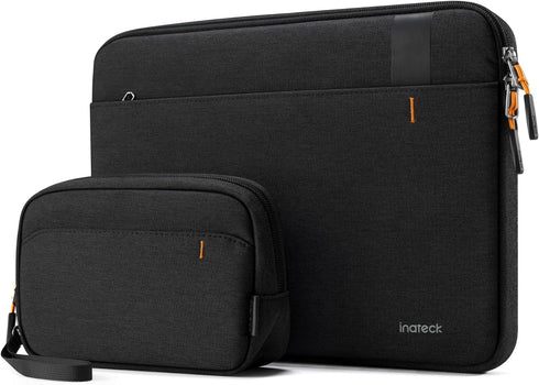 Inateck Shockproof Water-Resistant Laptop Bag Compatible with 13-inch MacBook Air M3/A3113 2024, M2/A2681, MacBook Pro M2/A2686 M1/A2338 2024-2016...