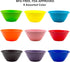 Youngever 32 Ounce Plastic Bowls, Large Cereal Bowls, Large Soup Bowls, Set of 9 in 9 Assorted Colors...