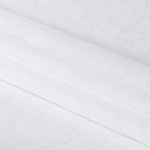 DWCN Living Room Sheer Curtains 95 inch Length 2 Panels Set, White Rod Pocket Lightweight Airy & Elegant Window Treatments, Casual Voile Sheer Dra...