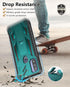 for Motorola Moto-G Pure Phone Case: Heavy Duty Military Grade Hard Protection Shock Proof Grip | Durable Dual-Layer Armor Design Protective Case ...