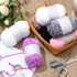 Amylove 12 Skeins Chenille Yarn 197 Yard Soft Plush Yarn 3.53 oz Bulky Blanket Yarn for Crocheting Knitting Crochet Weaving DIY Baby Sweater Shawl...