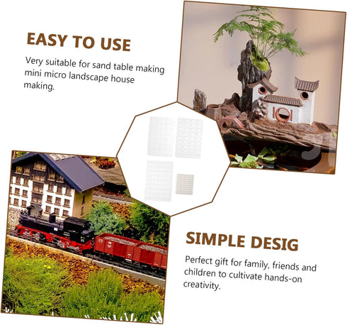 1 Set Brick Mold Set Diy Sand Table Supplies Sand Table Building Model Material Diy Craft Tool Kit Sand Table Landscape Building Kit Diy Brick Mol...