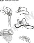 Simplicity 8361 Women's Steampunk Hat Sewing Pattern, Sizes S-L...