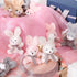 12 Pcs Mini Plush Stuffed Animal Bulk 4 Inch Back to school Halloween for DIY Kids Birthday Carnival School Prizes Gift Goodie Bag Filler(Pink, Ap...