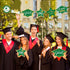 Green and Gold Graduation Decorations Set of 24 Class of 2025 Table Decor Congrats Grad Party Centerpiece Sticks Table Toppers Graduation Party Su...