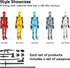 Robot Action Figure, 3D Printed with Full Articulation for Stop Motion Animation (Blue)...