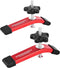 T track Hold Down Clamps - Double Cut Profile Universal T-Track Clamps, 6-3/8"L x 1-1/4"W - Woodworking and Clamps - Fine Sandblast Anodized - Red...