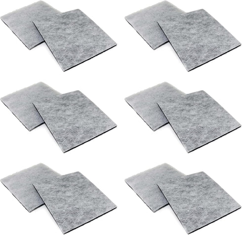 Nispira Replacement Filter Compatible with Holmes HAP75-UC2 Smoke Grabber Air Purifier Ashtray Part HAPF7-U8. Deodorize Cigarette Smoke. 12 Packs...