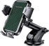 Suction Cup Car Phone Mount for Windshield/Dashboard, Hand Free Mobile Phone Holder for Car, Universal Cell Phone Holder Stand for iPhone 15 14 13...