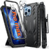 FNTCASE for iPhone 13 Pro-Max Case: Military Grade Shockproof Full Protective Rugged Cell Phone Cover with Kickstand & Belt-Clip Holster, Drop Pro...