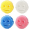 Funny Scratch Dish Smiley Sponge ? Remove Stain & Odor Honeycomb Sponge?Durable Household Kitchen Cleaning Cotton?Plastic Sponges (4PCS)...