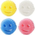 Funny Scratch Dish Smiley Sponge ? Remove Stain & Odor Honeycomb Sponge?Durable Household Kitchen Cleaning Cotton?Plastic Sponges (4PCS)...