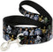 Star Wars Pet Leash, Dog Leash, Star Wars Classic Character Poses Black, 4 Feet Long 1.0 Inch Wide...