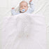 mimixiong Toddler Blankets Knitted Cellular Baby Blankets for Boys and Girls Size 40 x30 Inch White...