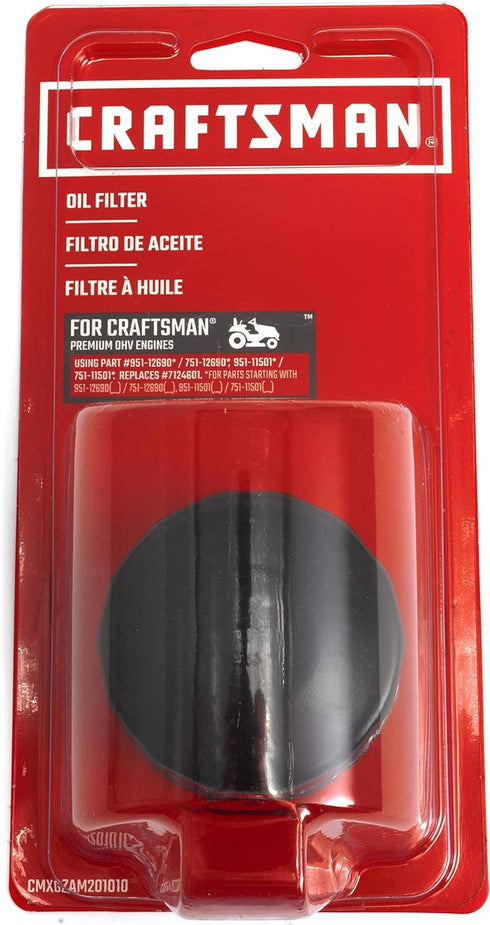 Craftsman CMXGZAM201010 Oil 751-12690 Filter, Black...