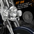 QUASCO Smoked Turn Signal Lens Cover for 3 1/4 Inch Flat Blinkers Compatible with Harley Street Glide Special Touring Softail Sportster Road King ...