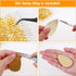 Thrilez Hypoallergenic Earring Hooks, 600Pcs Earring Making Kit with Hypoallergenic Earring Hooks, Jump Rings and Clear Rubber Earring Backs for D...
