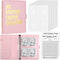 100 Envelopes Money Saving Challenge Binder, Easy and Fun Way to Save $5,050, A5 Budget Book with Cash Envelopes Kit,Pink,Gold...