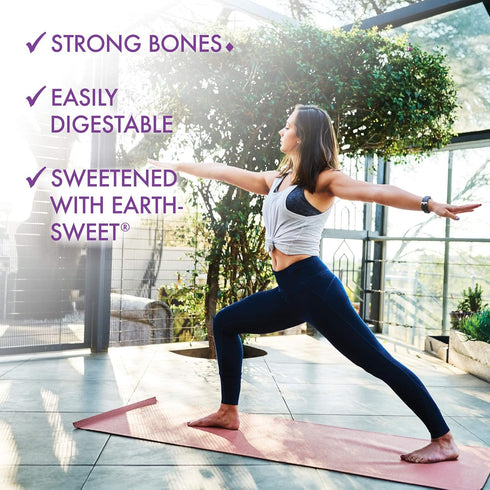 Bluebonnet Nutrition Calcium Magnesium Plus Vitamin D3 Earthsweet, Bone Health & Muscle Relaxation, Soy-Free, Gluten-Free, Kosher Certified, Dairy...