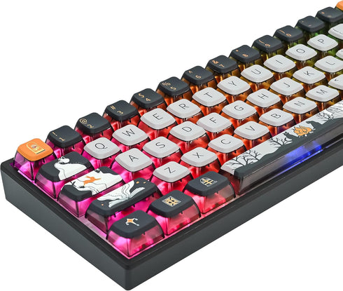Fairy Tales PBT Keycaps ASA Profile 118 Keys Custom Keycaps Set for 60% 65% Cherry Mx Gateron Kailh Switch Mechanical Keyboards...