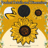 Extra Large Sunflower Welcome Doormat 29.5" x 29.5" Non Slip Area Rug Summer Decorative Floral Mat for Kitchen, Bathroom, Bedroom, Living Room, In...
