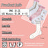 Cute Pink White Floral Women Ankle Sock Stripe Lettuce Trim Knitted Comfy Embroidered Girl Sock Gift 4 & More Pairs...