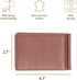 DONBOLSO Slim Bifold Wallet with Money Clip - Genuine Leather - Minimalist Front Pocket Wallets for Men - Men's Thin Billfold - Mens Slim Credit C...