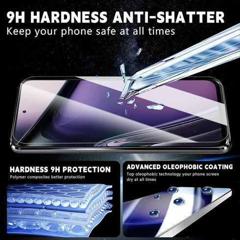 4 Pack Screen Protector for Motorola Moto G 5G(2023),Ultra HD Tempered Glass,9H Hardness,Case Friendly,Easy Installation,Anti-Shatter,Bubble Free...