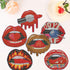 LazyFold Diamond Painting Coasters,Red Lips Diamond Art Coasters with Holder Art Craft Supplies Gift for Beginners?8 Pcs?...